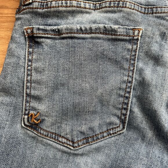 Kut From The Kloth Jeans Size 6 Connie Ankle Skinny Distressed Medium Wash - Picture 7 of 11